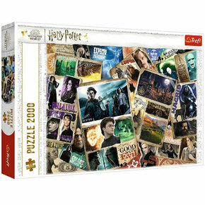 Wizarding World: Harry Potter glumci puzzle 2000 dijelova - Trefl
