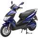 ZAP / E-Fun Lipo električni moped / skuter 2000W 48V 52Ah CATL - Plava