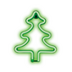 Forever Neon LED CHRISTMAS TREE green FLNE16