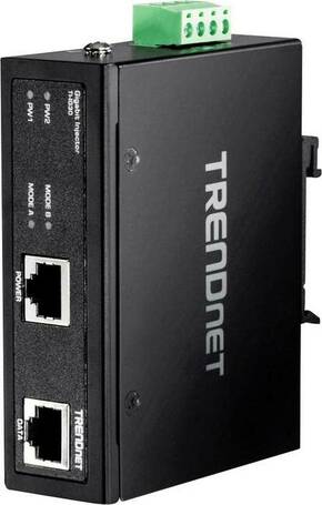 Trendnet TI-IG30 Kaljena industrijska gigabitna PoE + injektor TrendNet TI-IG30 PoE injektor 10 / 100 / 1000 MBit/s
