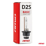 AMiO Basic zamjenske xenon žarulje (4300K)AMiO Basic spare xenon bulbs (4300K) - D2S D2S-AMIOBS-43-01319