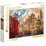 Clementoni: Vintage London puzzle 1500kom - High Quality Collection