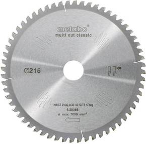 Metabo 628066000 list kružne pile 216 mm 1 St.