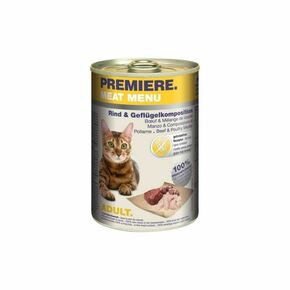 Premiere Cat Meat Menu Adult govedina i perad 400 g konzerva