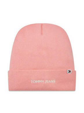 Kapa Tommy Jeans Tjw Linear Logo Beanie AW0AW15843 Ballet Pink THA