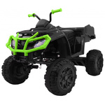 Quad na akumulator XL ATV - crno/zeleni