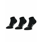 Set od 3 para muških niskih čarapa adidas Light IC9529 Black