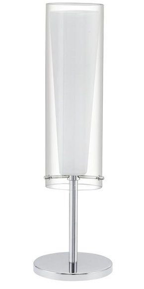 EGLO 89835 | Pinto Eglo stolna svjetiljka 50cm sa prekidačem na kablu 1x E27 krom