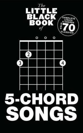 The Little Black Songbook The Little Black Book Of 5-Chord Songs Nota