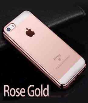 iPhone 5 rose gold shine maska