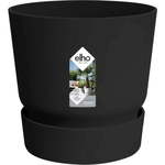 Plant pot Elho Greenville Black Plastic Circular Ø 30 cm Ø 29,5 x 27,8 cm