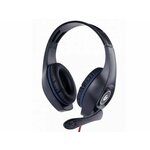 Gembird GHS-05-B gaming slušalice, 3.5 mm, crna/plava, 102dB/mW, mikrofon