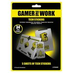 PYRAMID GAMER AT WORK TECH STICKERS
