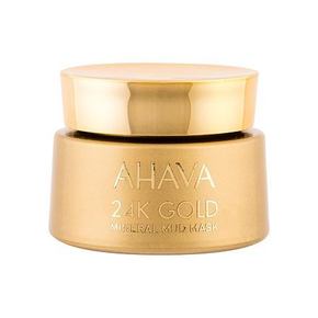 AHAVA 24K Gold Mineral Mud mineralna maska za izglađivanje obraza 50 ml