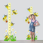Naljepnica - mjerač rasta djeteta „Pčele“, 150 cm
