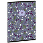 Ars Una: Lovely Bloom Bluebells kockasta bilježnica A/5
