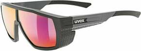 UVEX MTN Style P Black/Grey Matt/Polarvision Mirror Red Outdoor Sunčane naočale