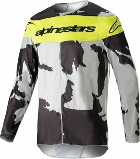 Alpinestars Racer Tactical Jersey Gray/Camo/Yellow Fluorescent M Dresovi za motokros