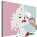 Slika za samostalno slikanje - Marilyn in Pink 60x40