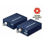 PLANET LRP-101C-KIT mrežni ekstender Mrežni odašiljač i prijemnik Plavo 10, 100 Mbit/s
