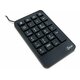 Inter-Tech KB-120 tipkovnica, USB, crna