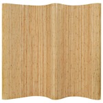 vidaXL Sobna pregrada od bambusa 250 x 195 cm prirodna