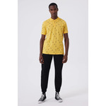 Lee Cooper Palm Men's Pique Polo Neck T-Shirt narančasta 232 LCM 242010/Yellow