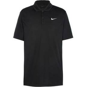 Muški teniski polo Nike Men's Court Dri-Fit Solid Polo - black/white