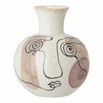 Bijela keramička vaza Bloomingville Irini, visina 22,5 cm