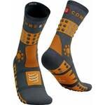 Compressport Trekking Socks Magnet/Autumn Glory T3 Čarape za trčanje