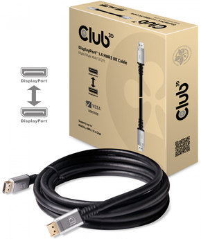 CLUB3D DisplayPort 1.4 veza Crno 4m CAC-1069