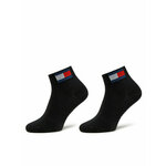 Set od 2 para unisex visokih čarapa Tommy Jeans 701228223 Black