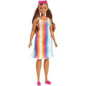 Barbie 50. godišnjica Malibu lutka u prugastoj haljini - Mattel