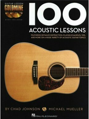 Hal Leonard Chad Johnson/Michael Mueller: 100 Acoustic Lessons Nota