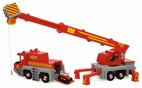 Sam vatrogasac: Jupiter pretvorivi vatrogasni kamion i spasilačka dizalica 2 u 1 - Simba Toys