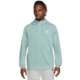 Muška sportski pulover Nike Swoosh M Club Hoodie FZ BB - mineral/mineral/white