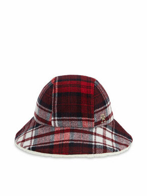 Šešir Tommy Hilfiger Tommy Check Bucket Hat AW0AW15313 Space Blue DW6
