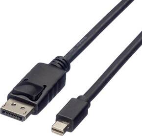 Roline Mini-DisplayPort / DisplayPort adapterski kabel Mini DisplayPort utikač