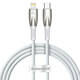 USB-C kabel za Lightning Baseus Glimmer Series, 20W, 1m (bijeli)