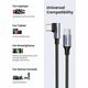 Ugreen USB-C to angled USB-C cable 60W 3M