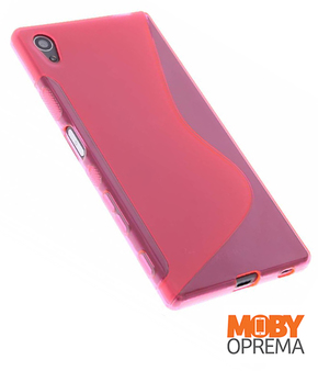 Sony Xperia Z5 PREMIUM roza silikonska maska