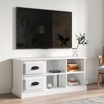 vidaXL <em>TV</em> ormarić sjajni bijeli 102x35,5x47,5 cm konstruirano drvo