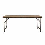 Blagovaonski stol u prirodnoj boji 85x190 cm Loft – Bloomingville