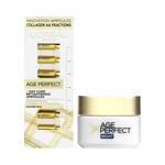 L'Oréal Paris Age Perfect 7 Day Cure Retightening Ampoules Set serum za lice 7x1 ml + noćna krema za lice 50 ml za žene