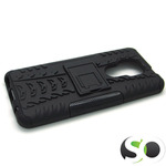 Tire Armor maskica za MOTO E7 Plus Crna