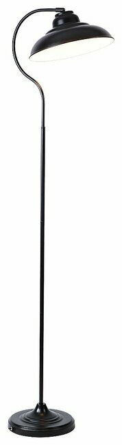 RABALUX 5310 | Dragan_RA Rabalux podna svjetiljka 160cm sa prekidačem na kablu elementi koji se mogu okretati 1x E27 crno mat
