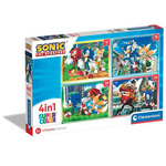 Sonic 4 u 1 puzzle - Clementoni