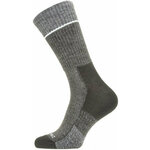 Sealskinz Solo QuickDry Mid Length Sock Black/Grey L Biciklistički čarape