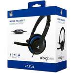 Sony Bigben PS4 gaming slušalice, 3.5 mm/bežične, crna, mikrofon