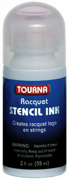 Marker Tourna Racquet Stencil Ink - white